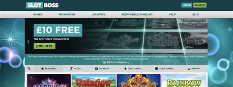 Slot Boss Casino Review (2024) – £10 Bonus & Spins.